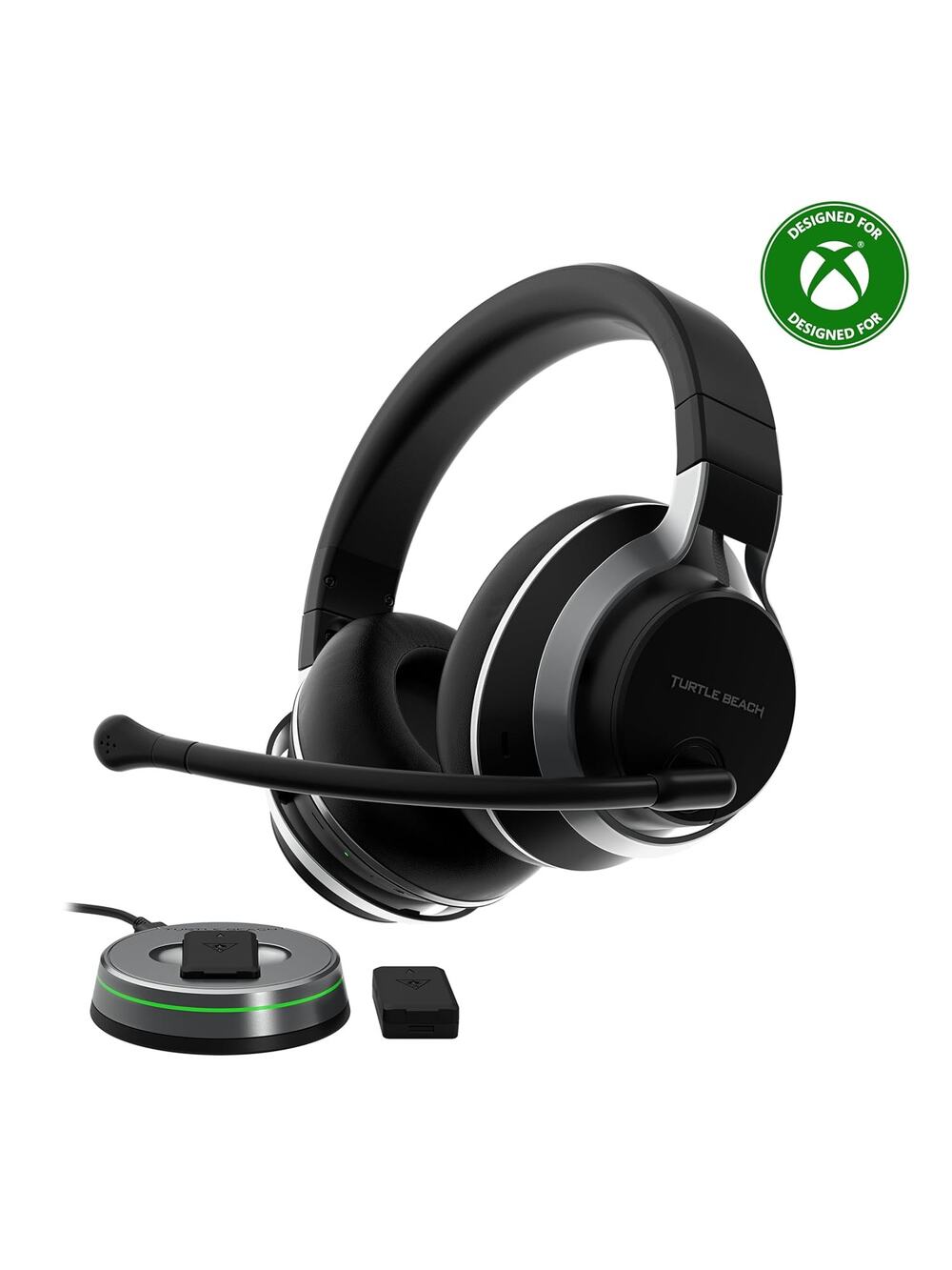Turtle Beach Stealth Pro Multiplatform Wireless Noise-Cancel Gaming Hdset  Black